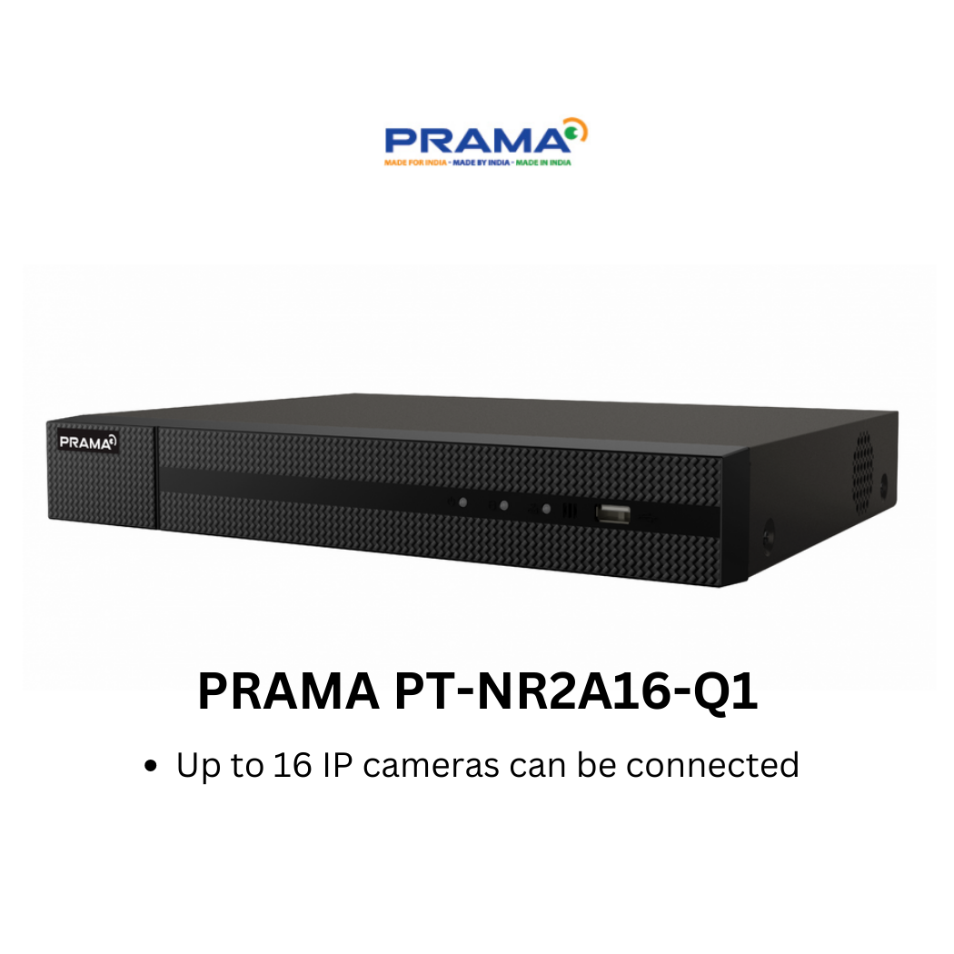 PRAMA PT-NR 2A16-Q1 NVR 16 CHANNEL