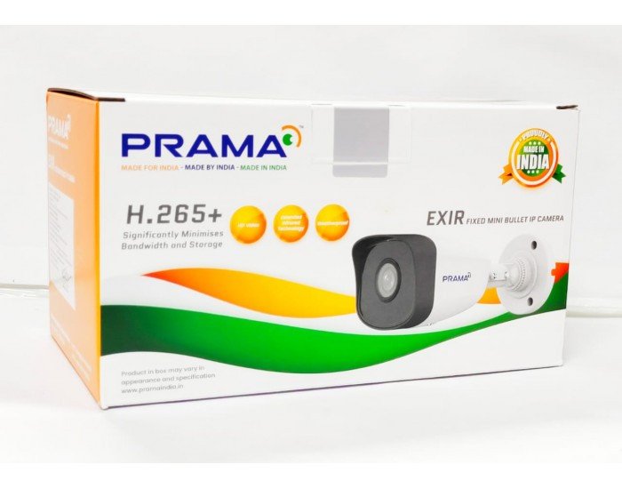 Prama IP 2MP ColorVu Bullet Camera 4mm (PT-NC120D3-L(DE))
