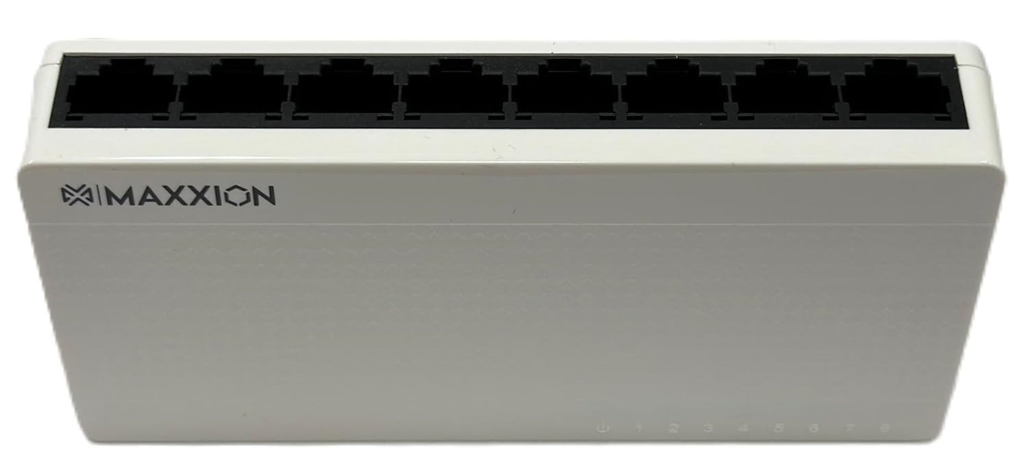 MAXXION 8 PORT 10/100 MBPS