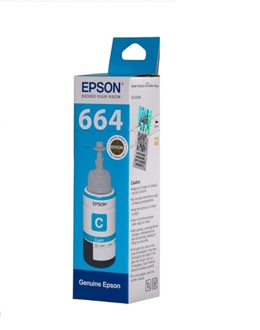 EPSON 664 PRINTER INK (CYAN )