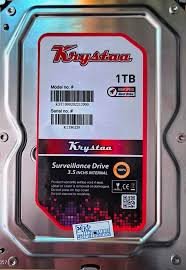 KRYSTAA 1TB SATA Hard Drive 3.5" Internal