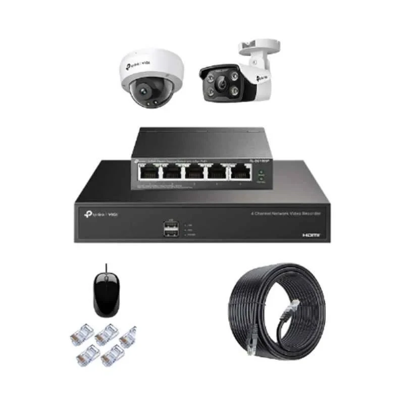 TP LINK 24*7 COLOUR VIEW  HD 4MP WITH SIREN