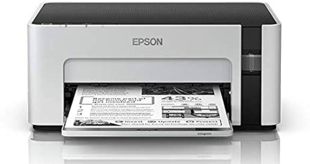 EcoTank M1100 Monochrome InkTank Printer.
