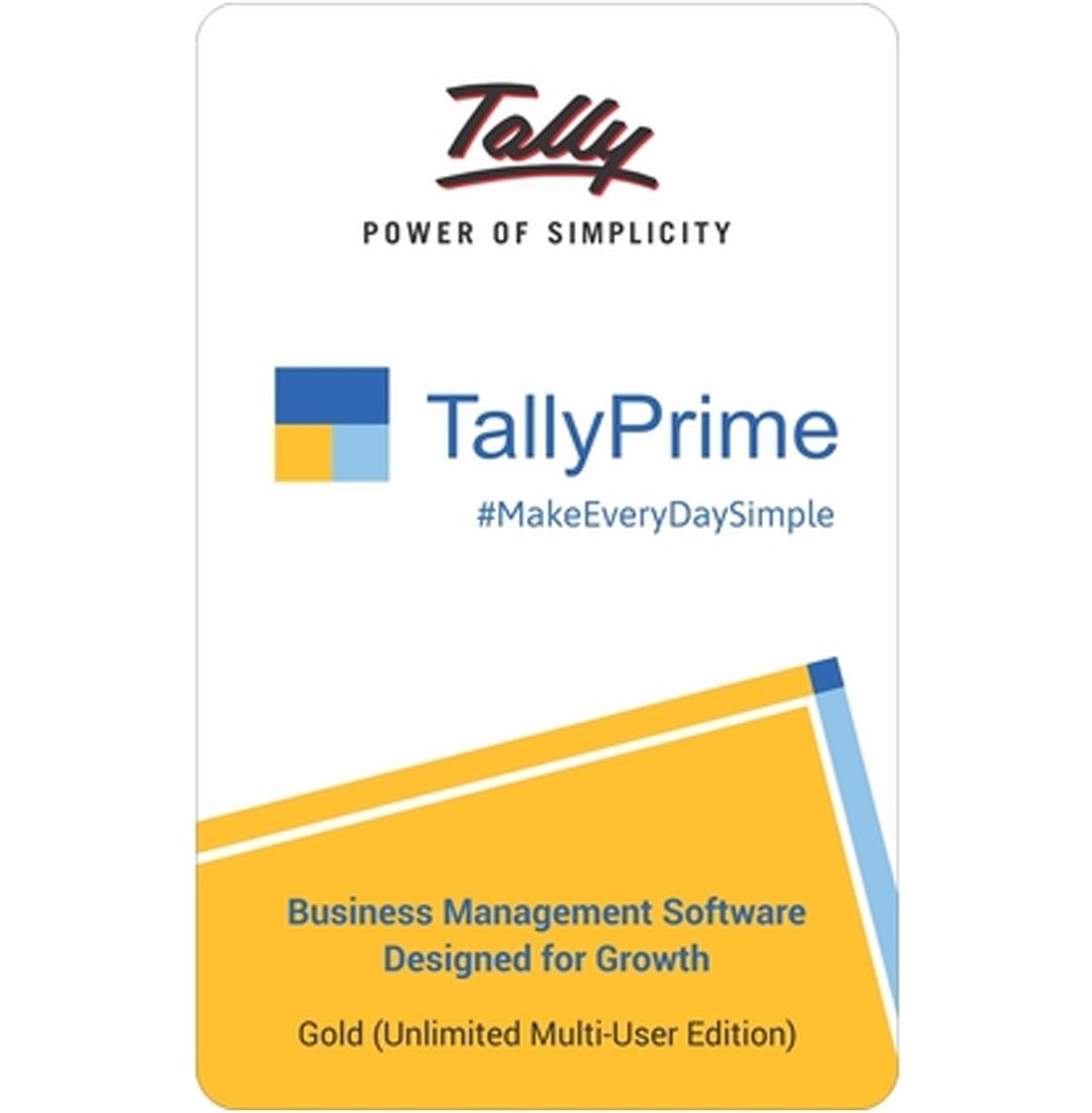 Tally Prime – Gold (Multi User) Accounting, GST, Invoice, Inventory, MIS & More